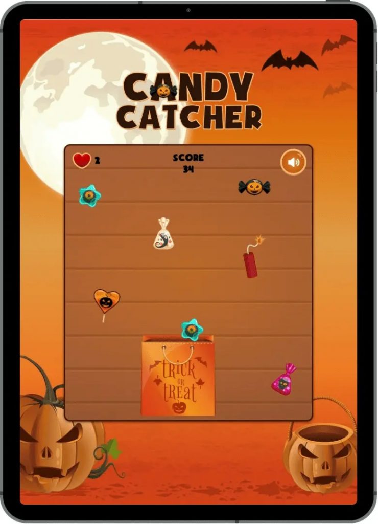 Ipad catcher halloween marketing campaigns