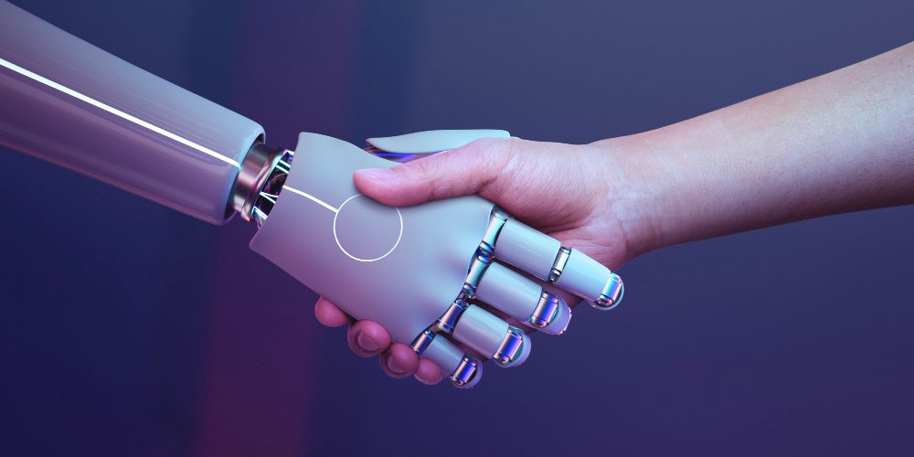AI kan de nieuwe collega zijn van de salesmedewerker