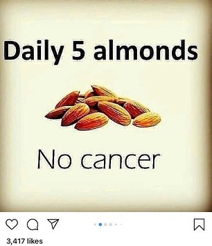 Dagelijks 5 almonds eten om kanker te vermijden